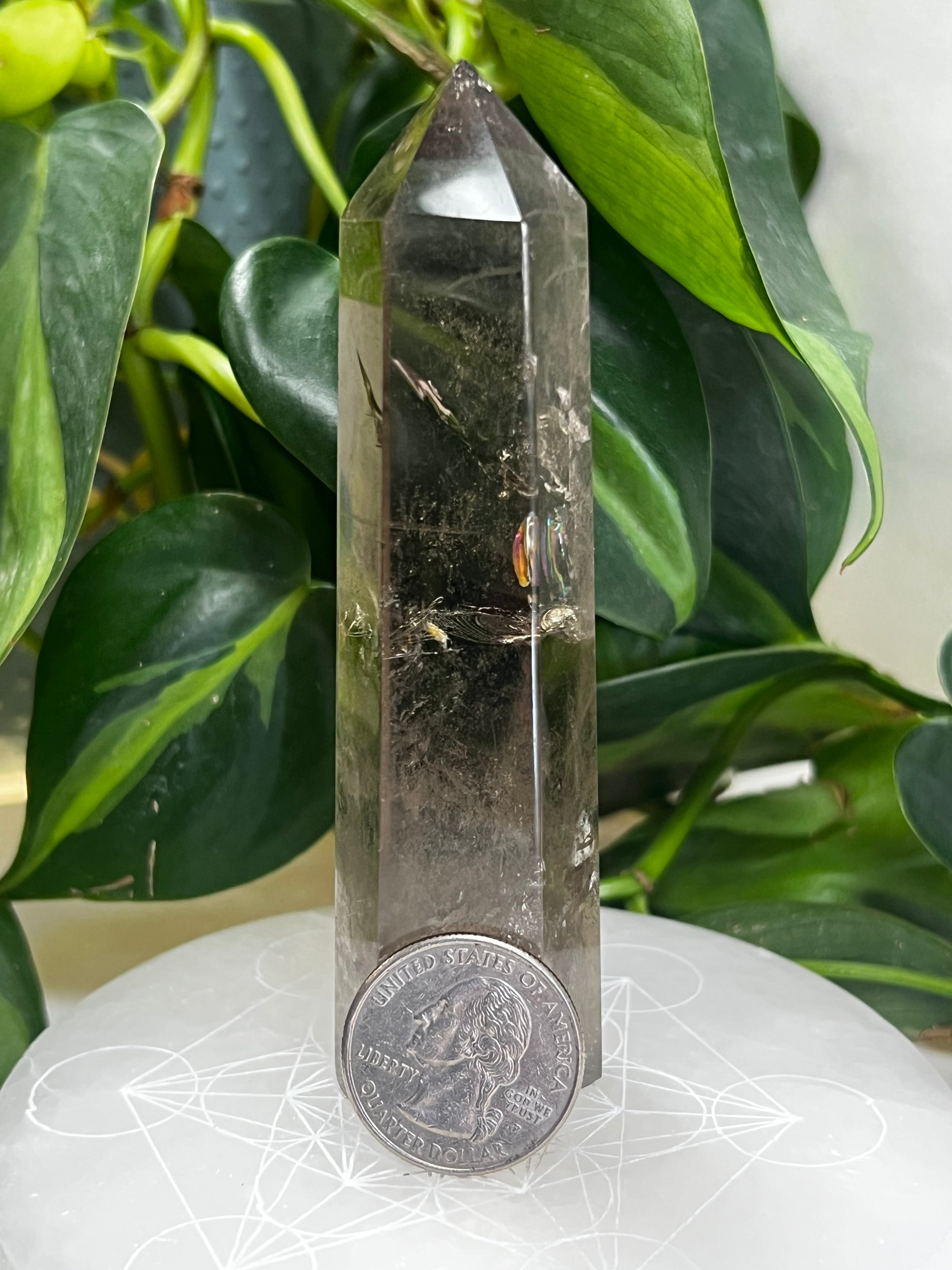 Smoky Quartz Tower