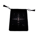 Lunar Cycle Velvet Tarot Card Bag