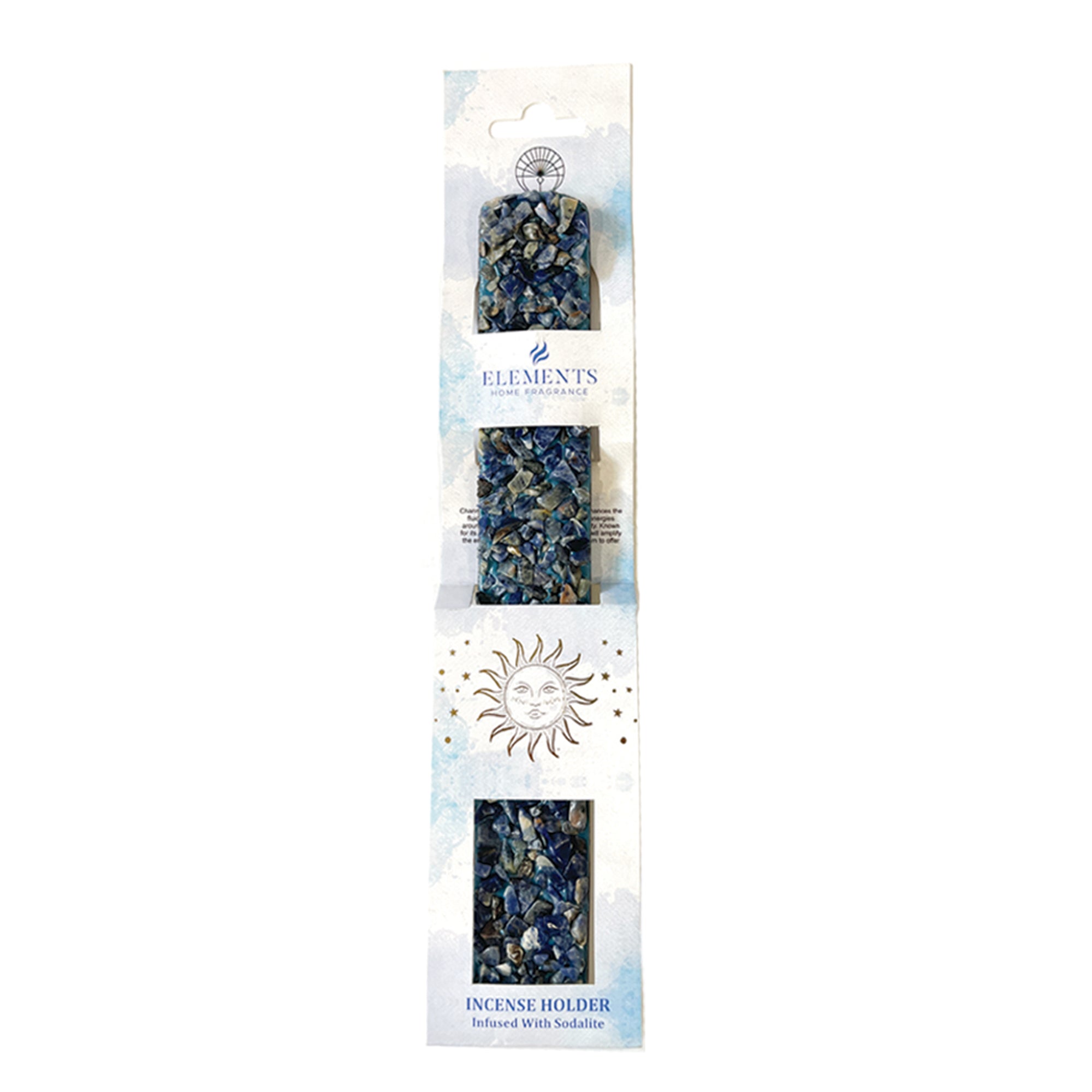 Sodalite Elements Incense Ash Catcher