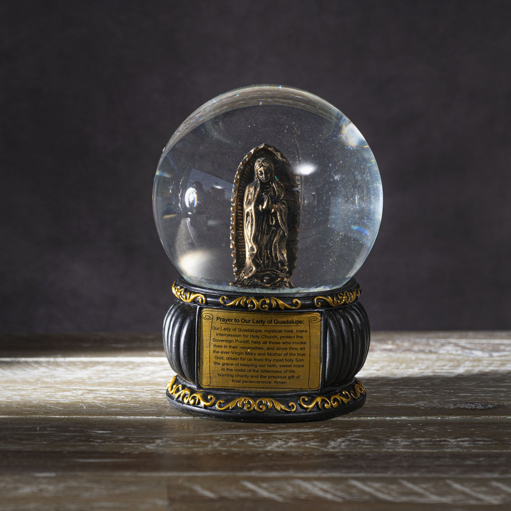 Our Lady of Guadalupe Water Globe