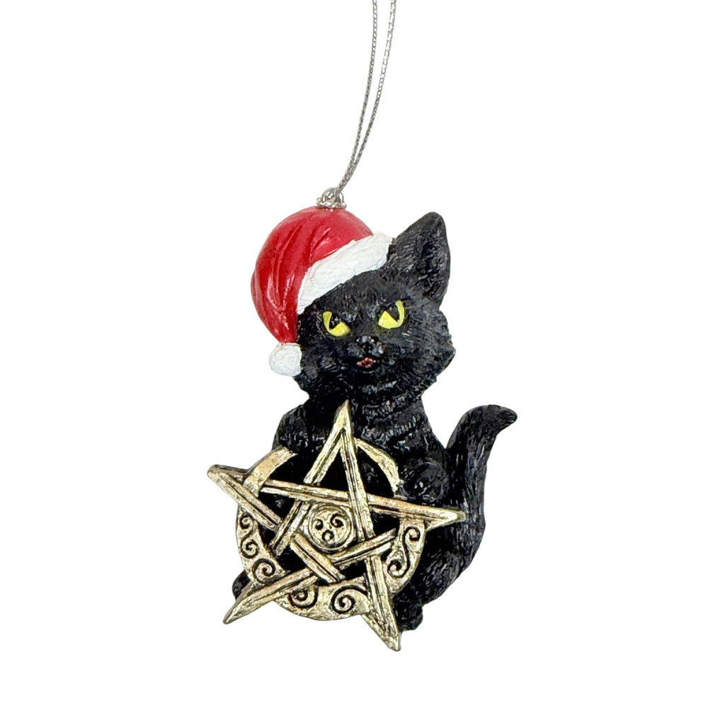 Yuletied Hex Cat Ornament