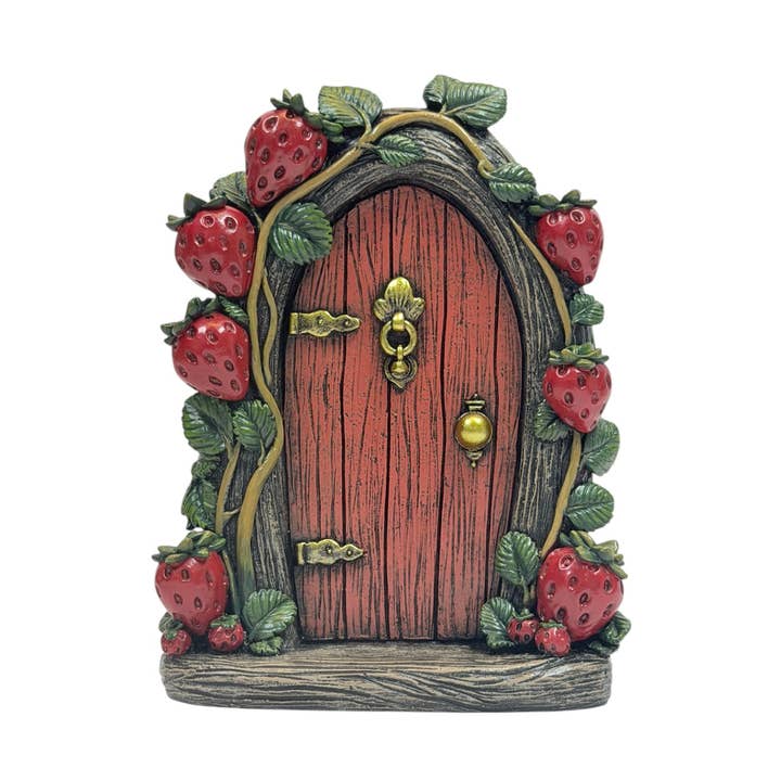 Fae Hollow Strawberry Patch Fairy Door