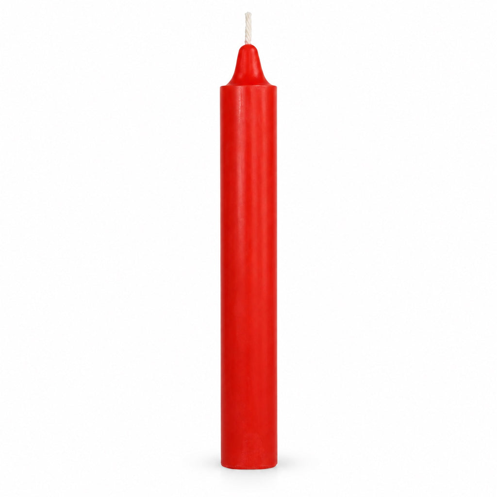 Red 6-inch altar candle