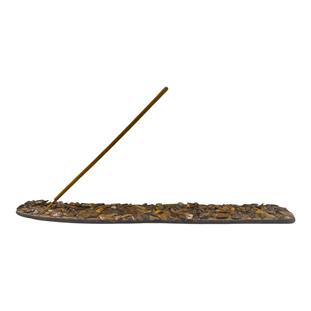 Tigers Eye Elements Incense Ash Catcher