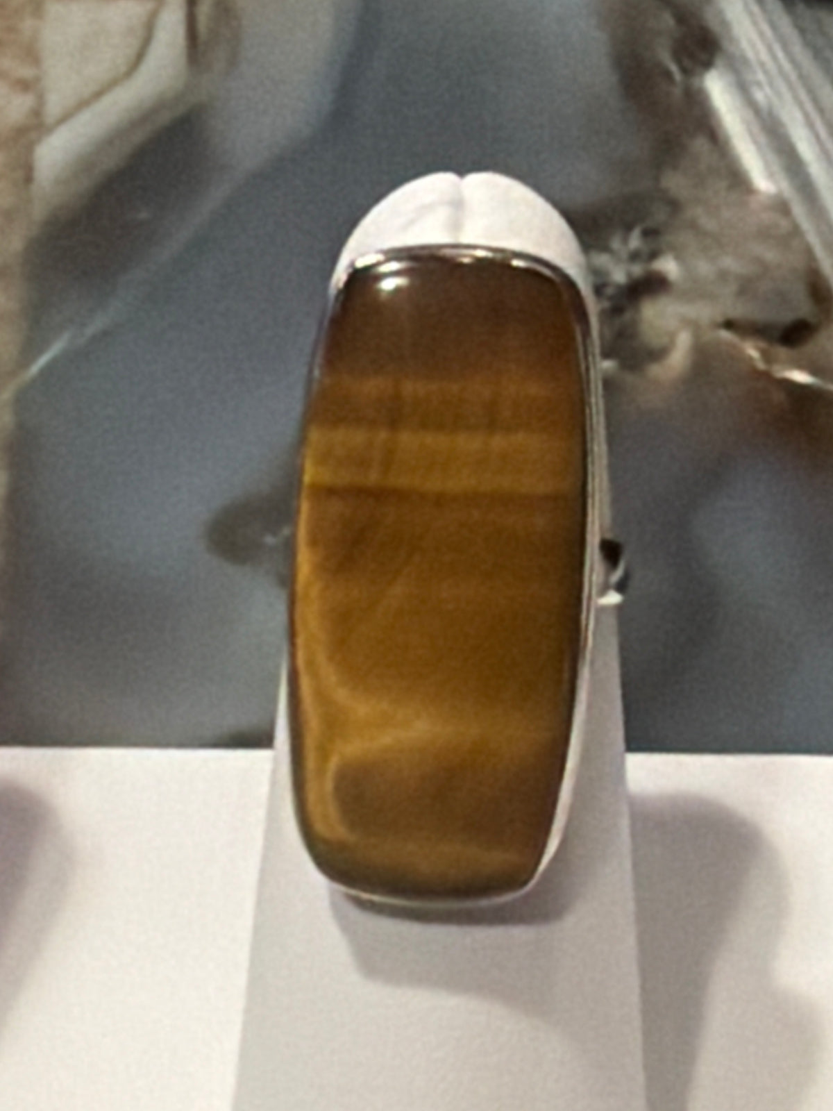 Tigereye Sterling Silver Ring