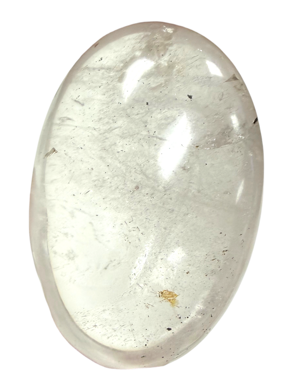 Quartz Palm Stone 66x43mm