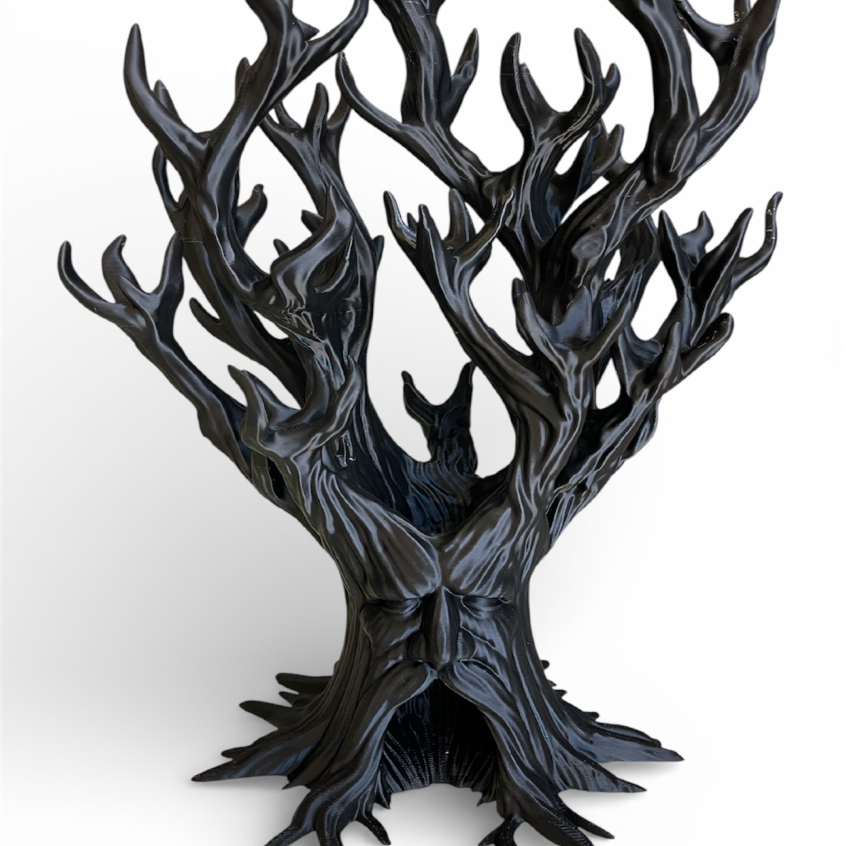 Greenman Black Medium Tumbled Stone Tree