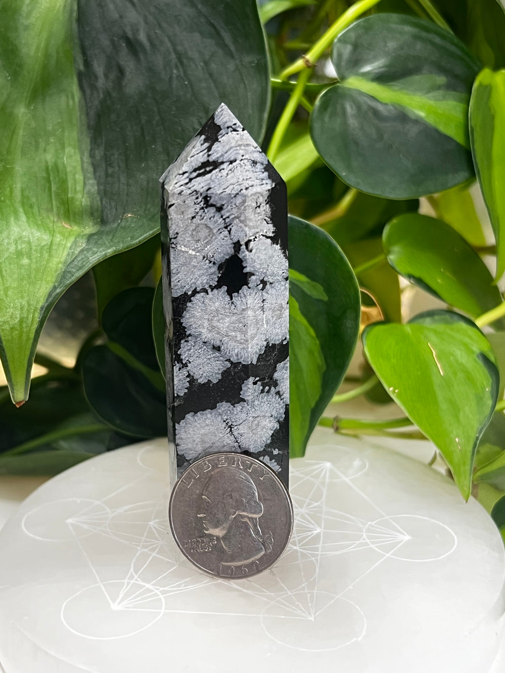 Snowflake Obsidian Tower