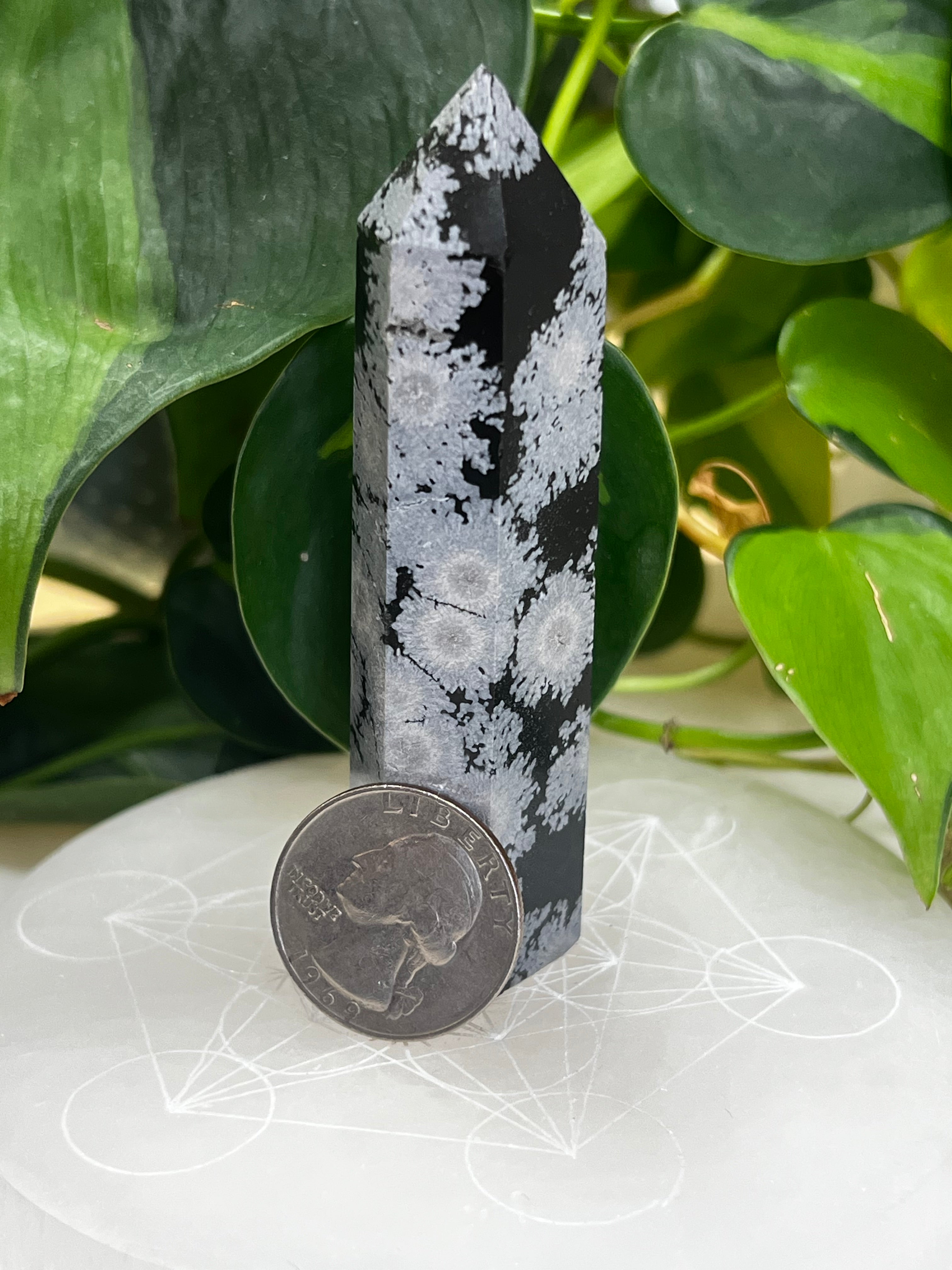 Snowflake Obsidian Tower