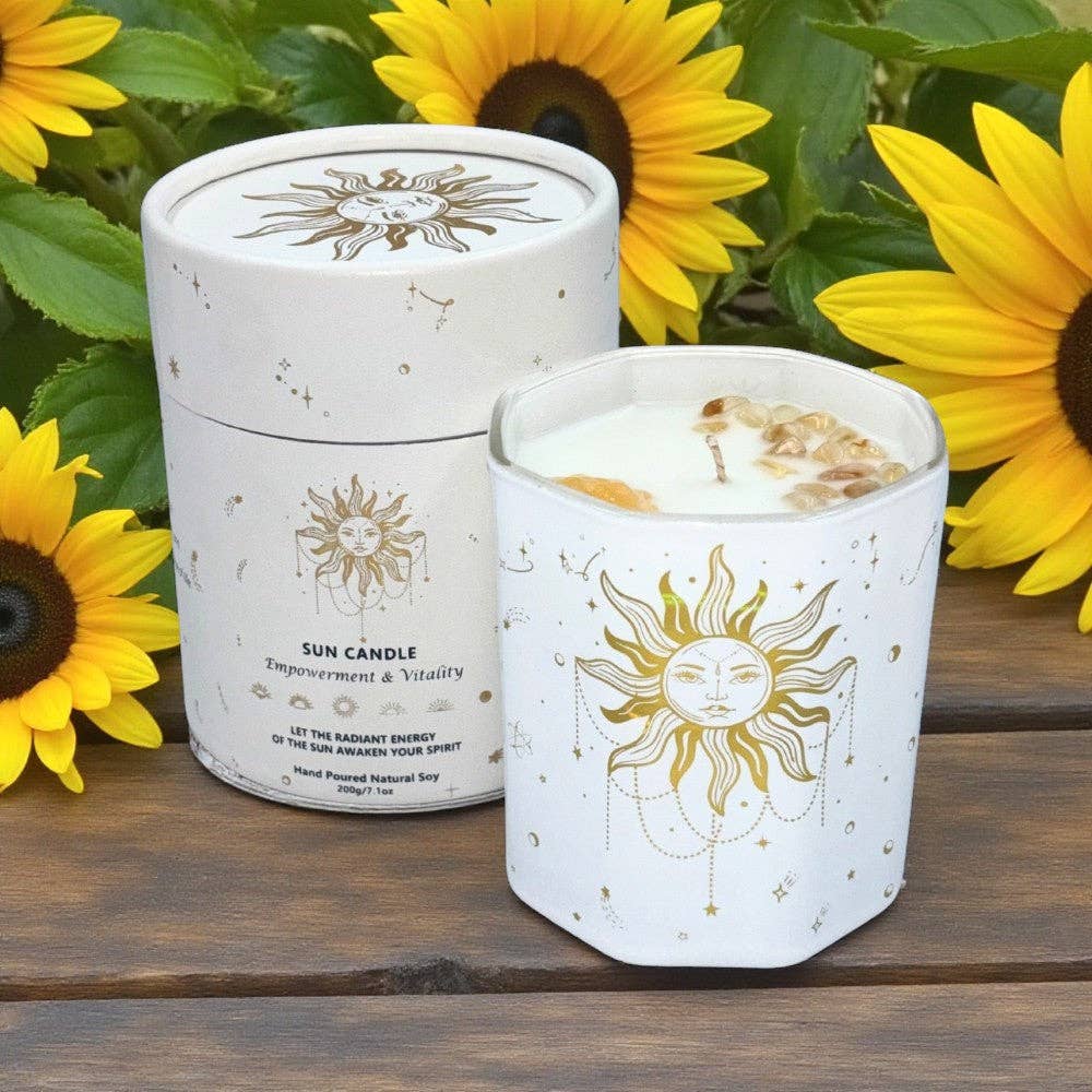 Crystal Candle Sun