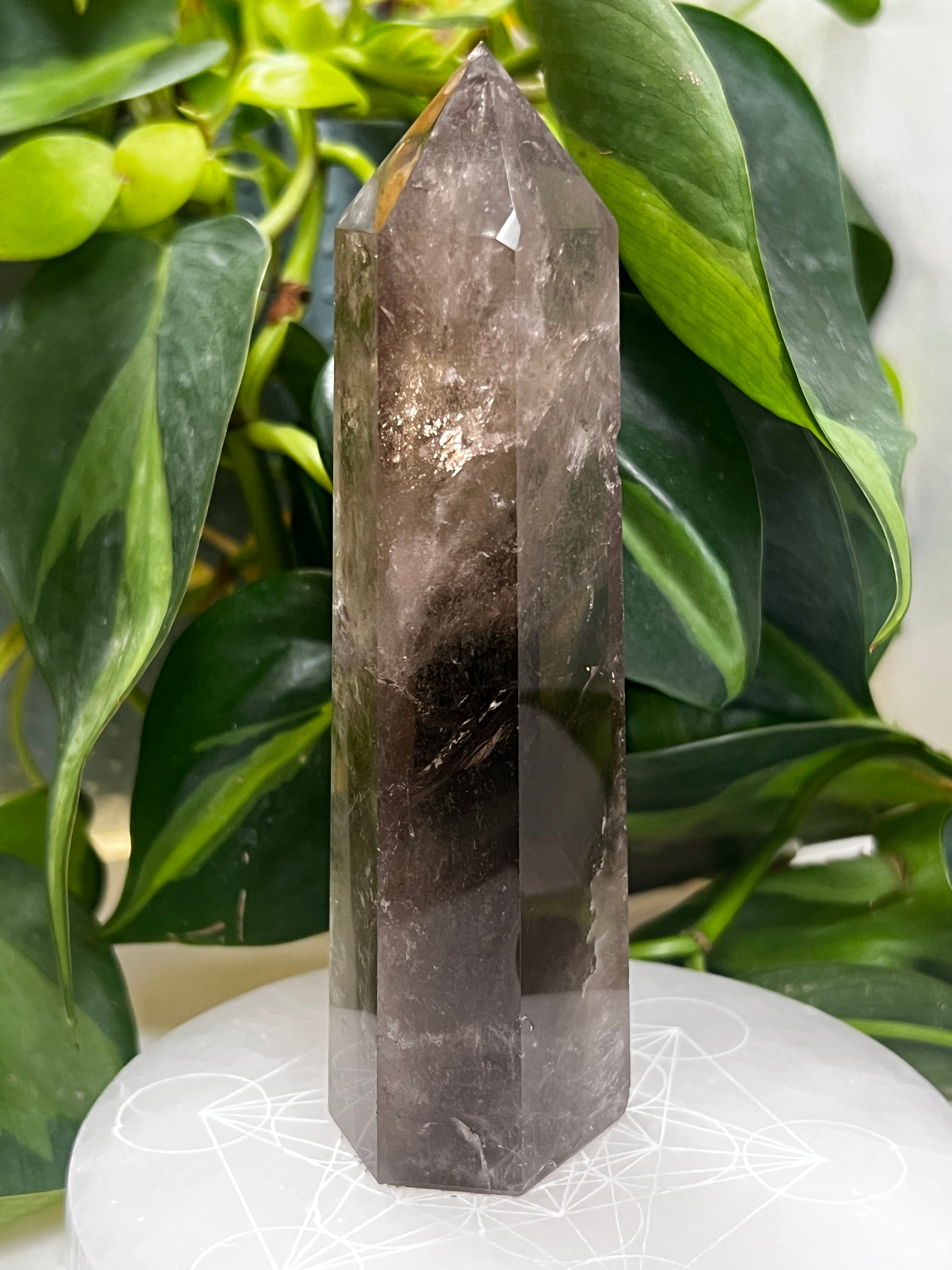 Smoky Quartz Tower
