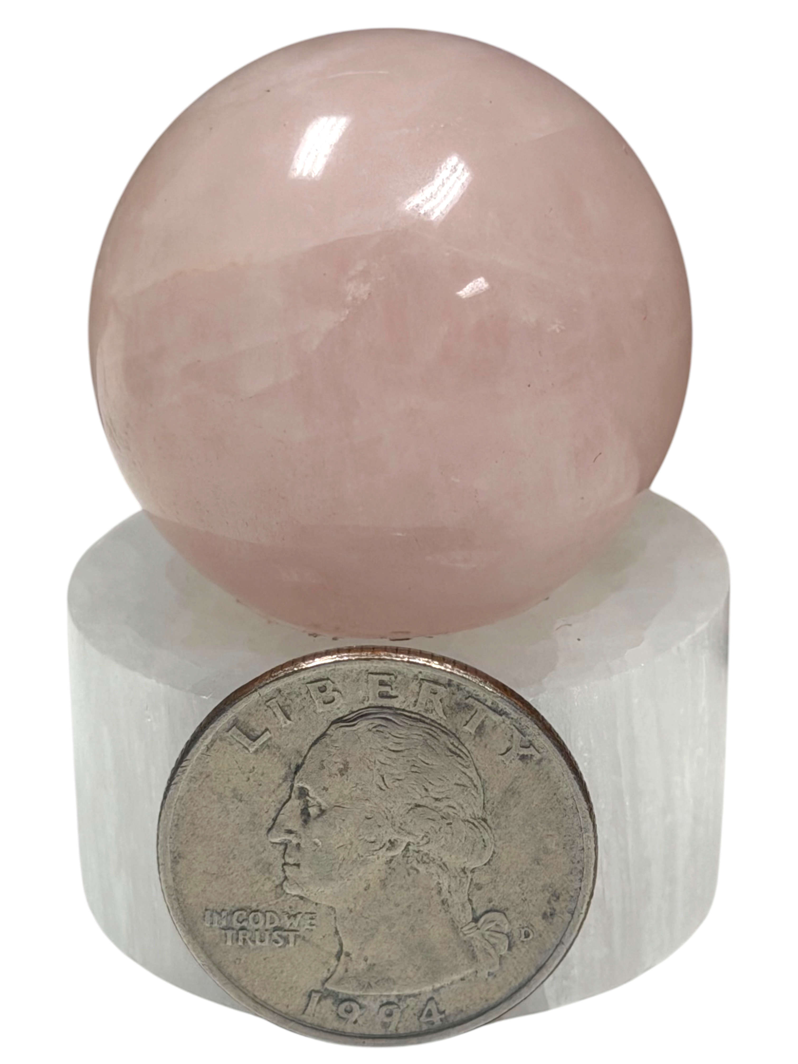 Rose Quartz Sphere 35mm