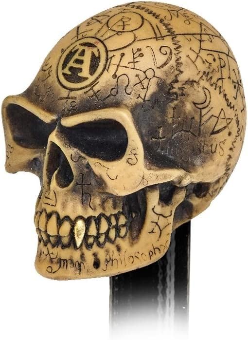 Alchemist Omega Skull Gear Shift Knob & Paperweight