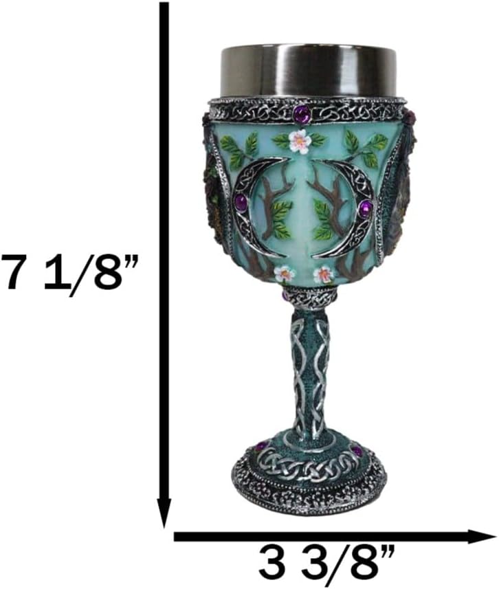 Triple Goddess "Maiden" Goblet