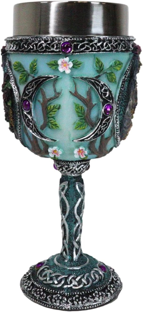Triple Goddess "Maiden" Goblet