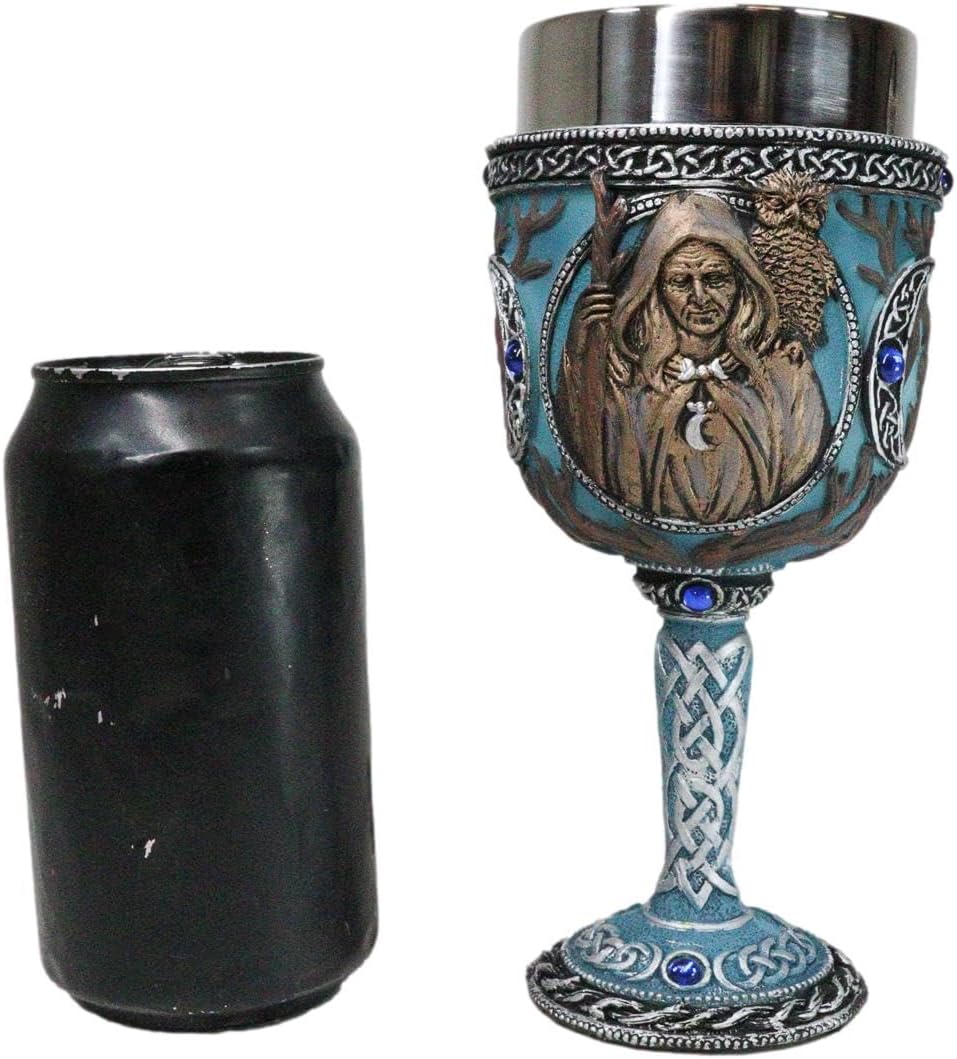 Triple Goddess "Crone" Goblet