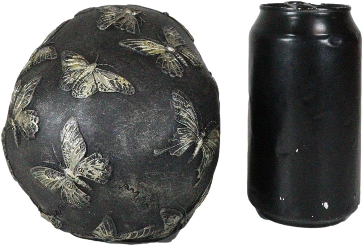 Butterfly Tattoo Skull Figurine — Metamorphosis