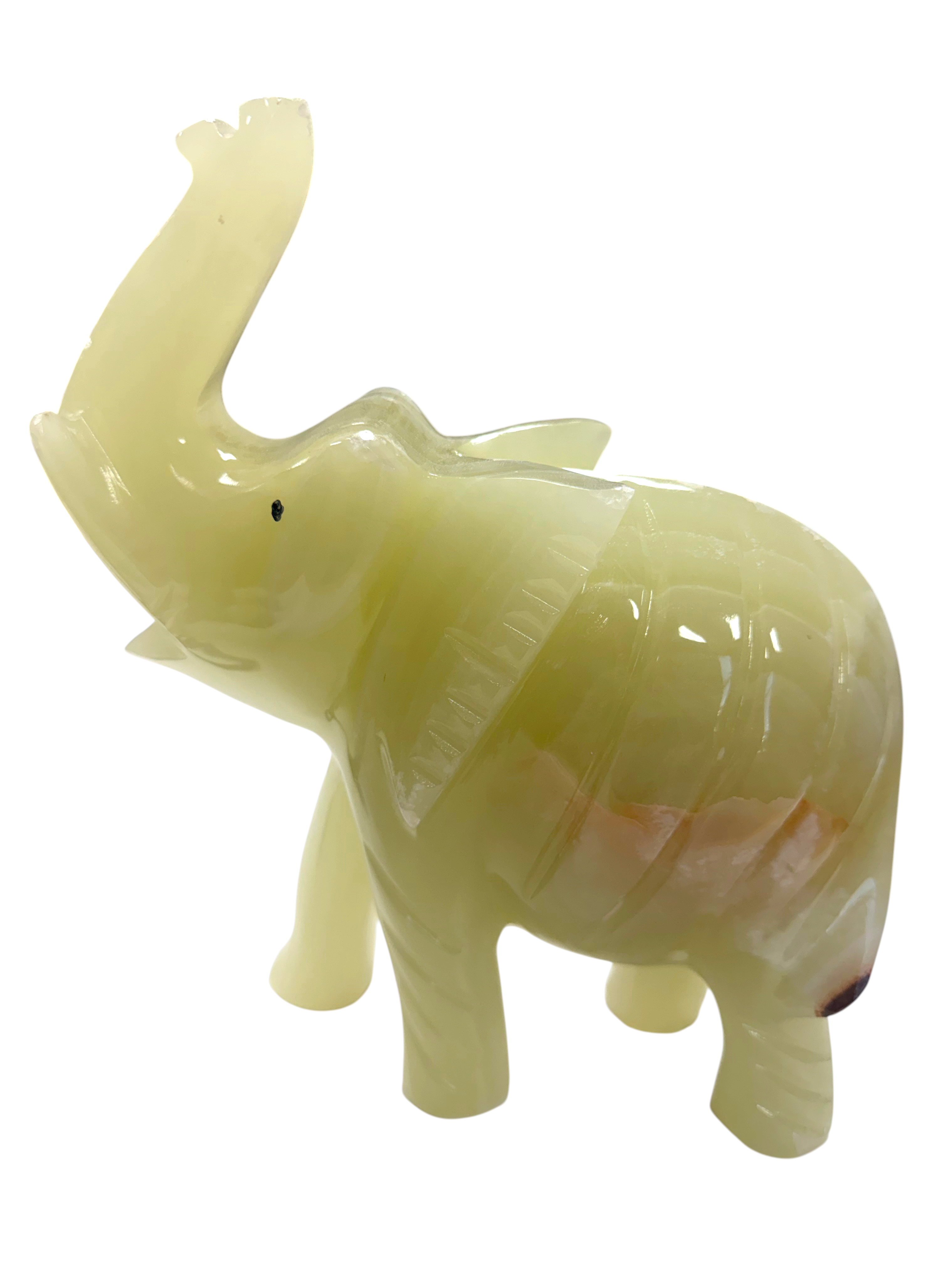 Green Onyx Elephant