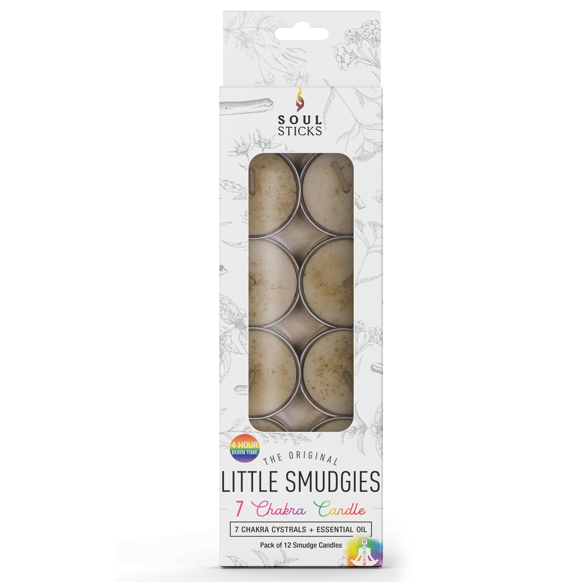 Little Smudgies Candle 7 Chakra Pack
