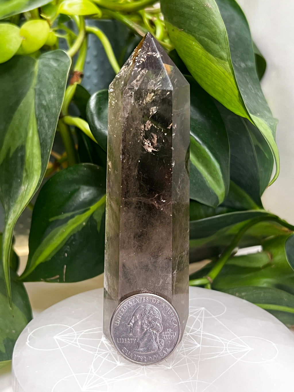 Smoky Quartz Tower