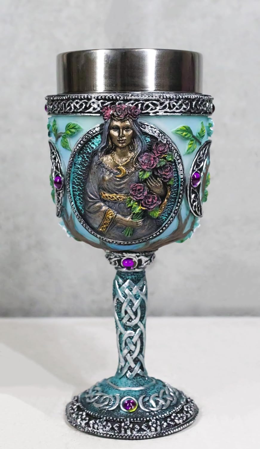 Triple Goddess "Maiden" Goblet