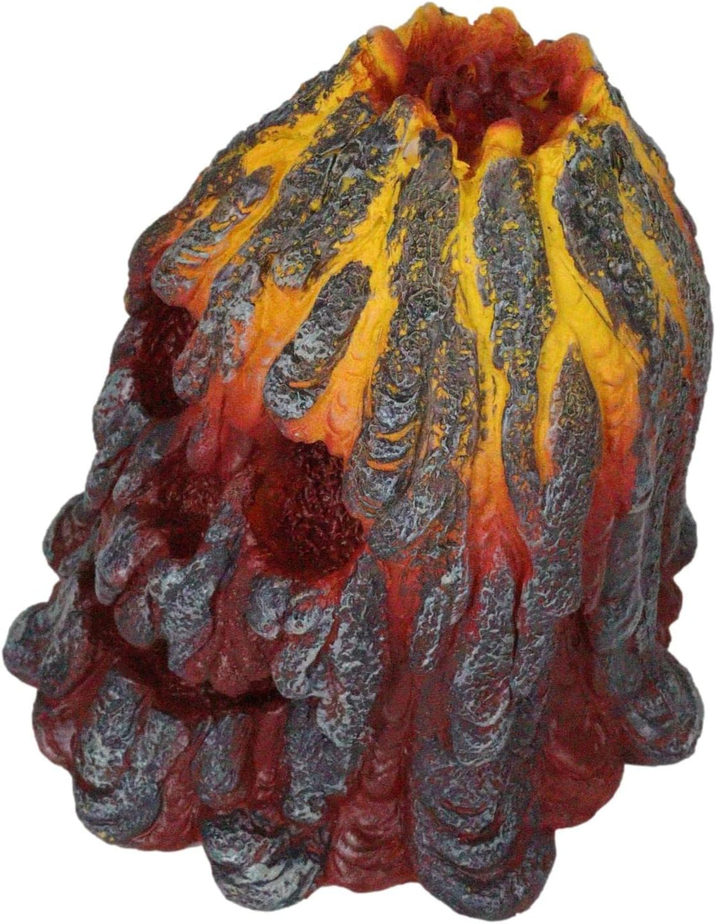 Volcano Skull LED Night Light Figurine — Lava Magma Glow