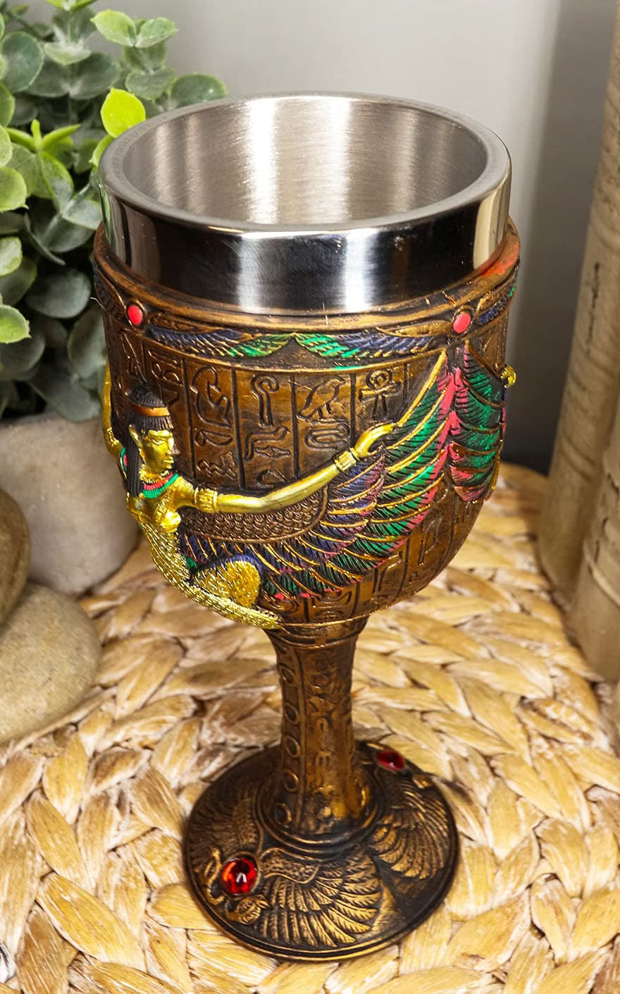 Isis with Open Wings Chalice