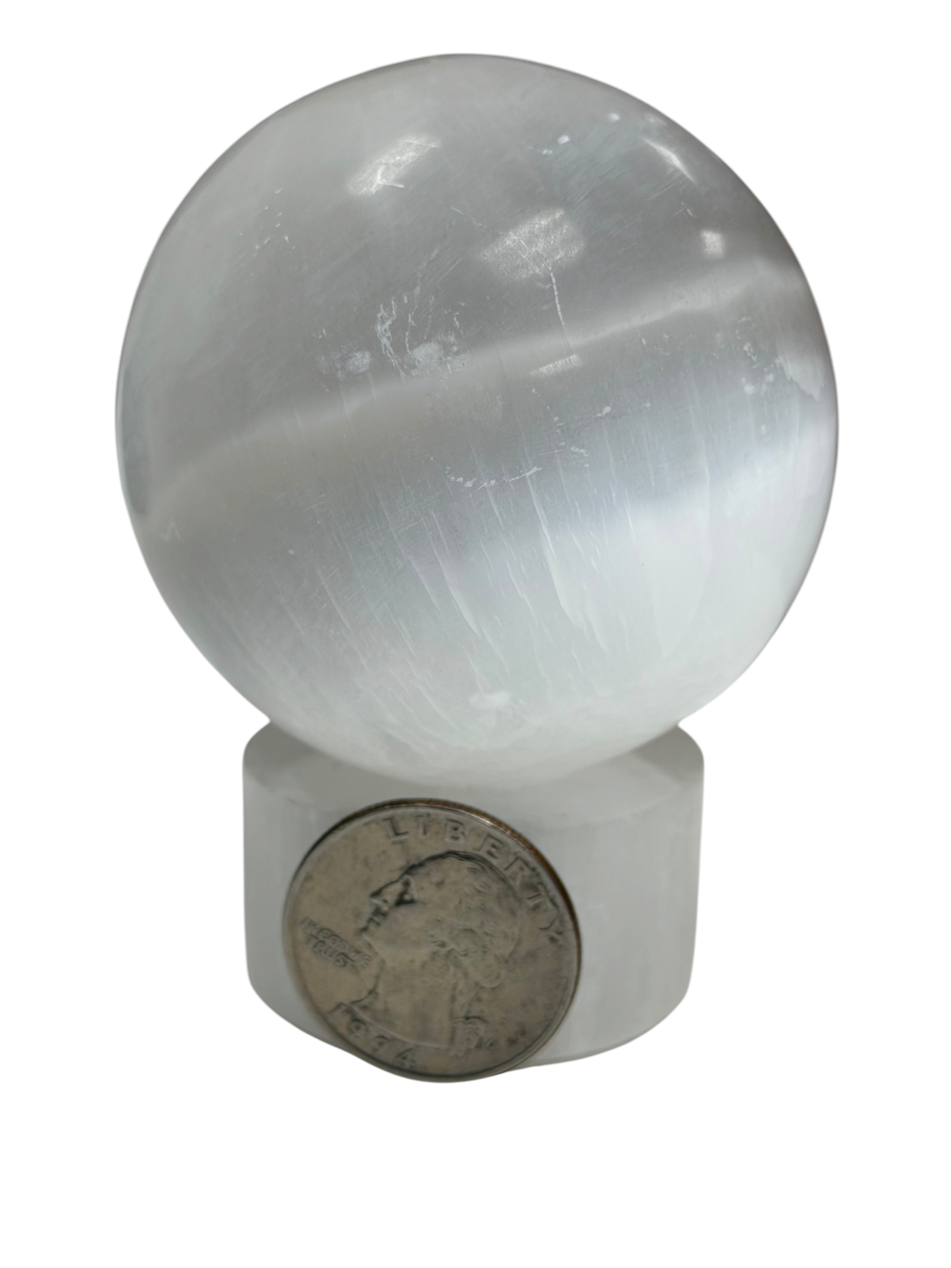 Selenite Sphere 59mm