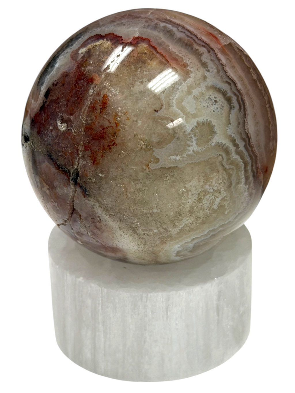 Botswana Agate Sphere 41mm