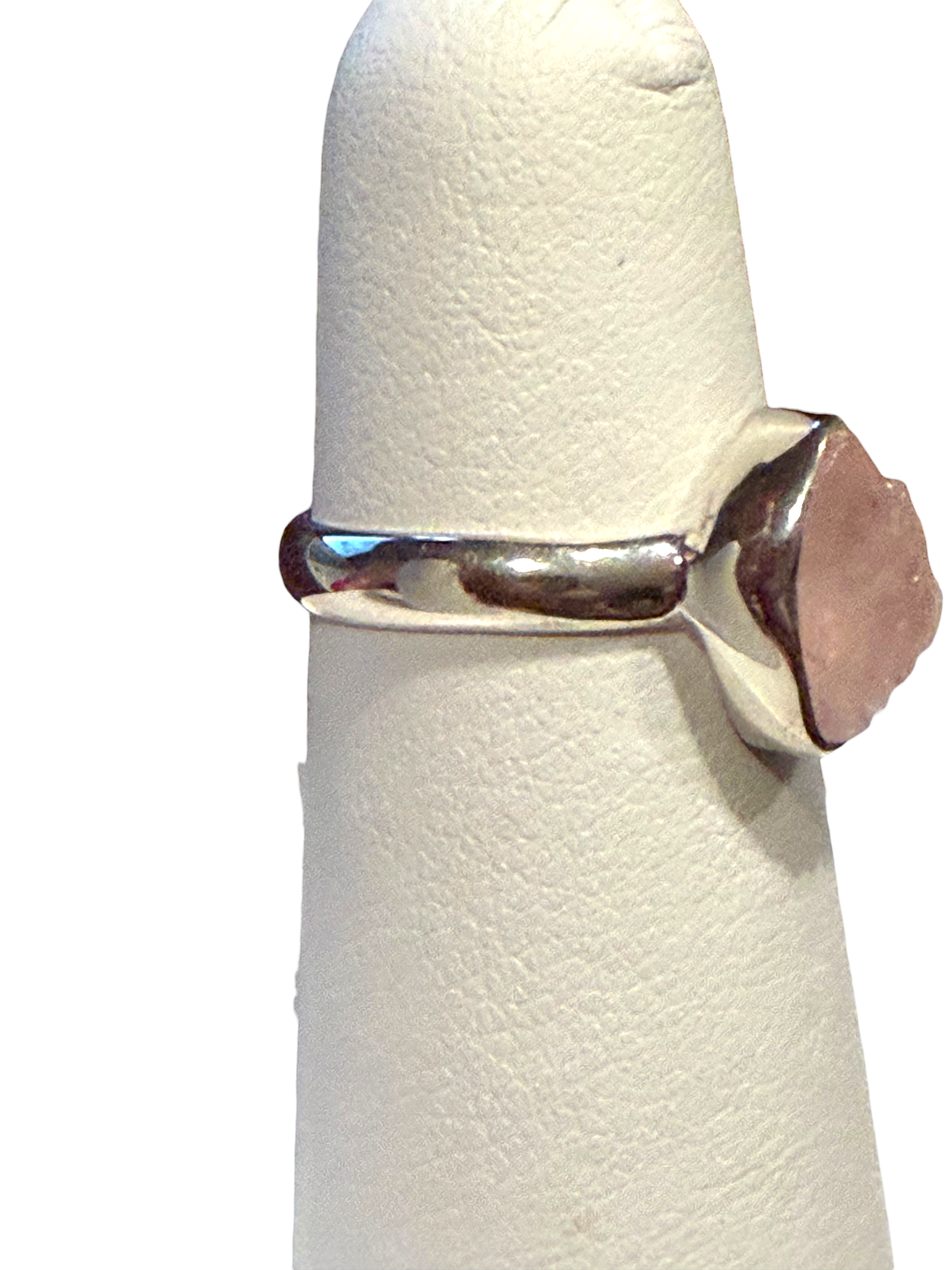 Morganite Sterling Silver Ring
