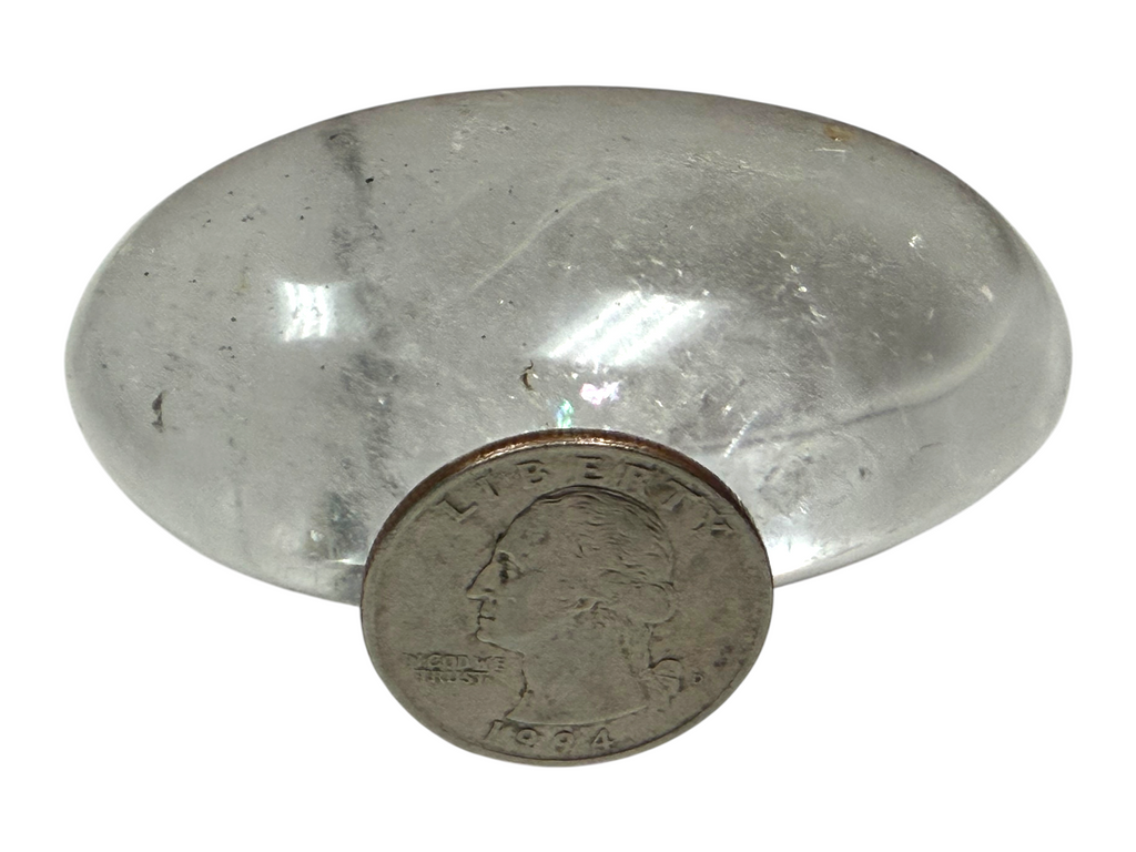 Quartz Palm Stone 66x43mm