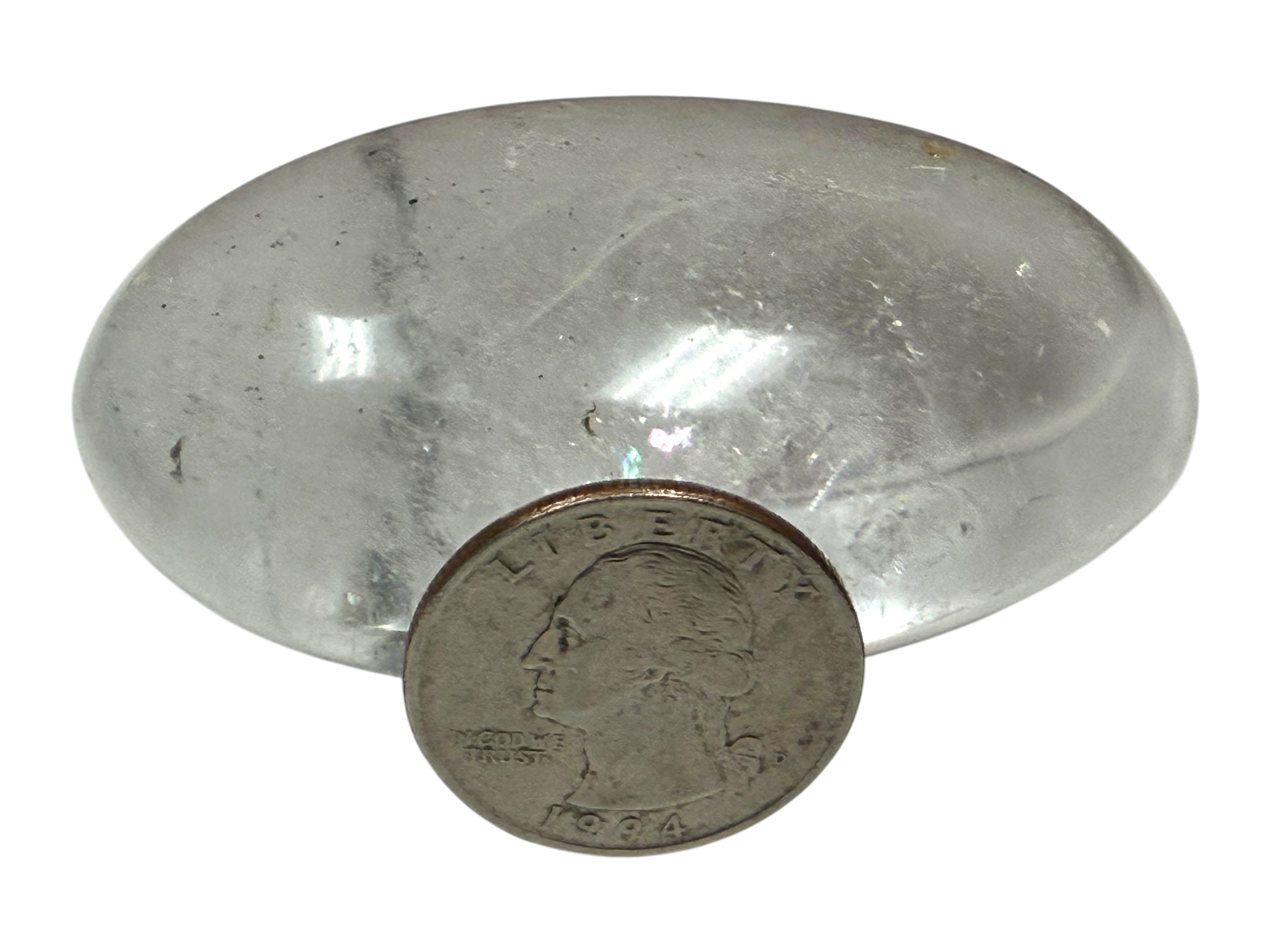 Quartz Palm Stone 66x43mm