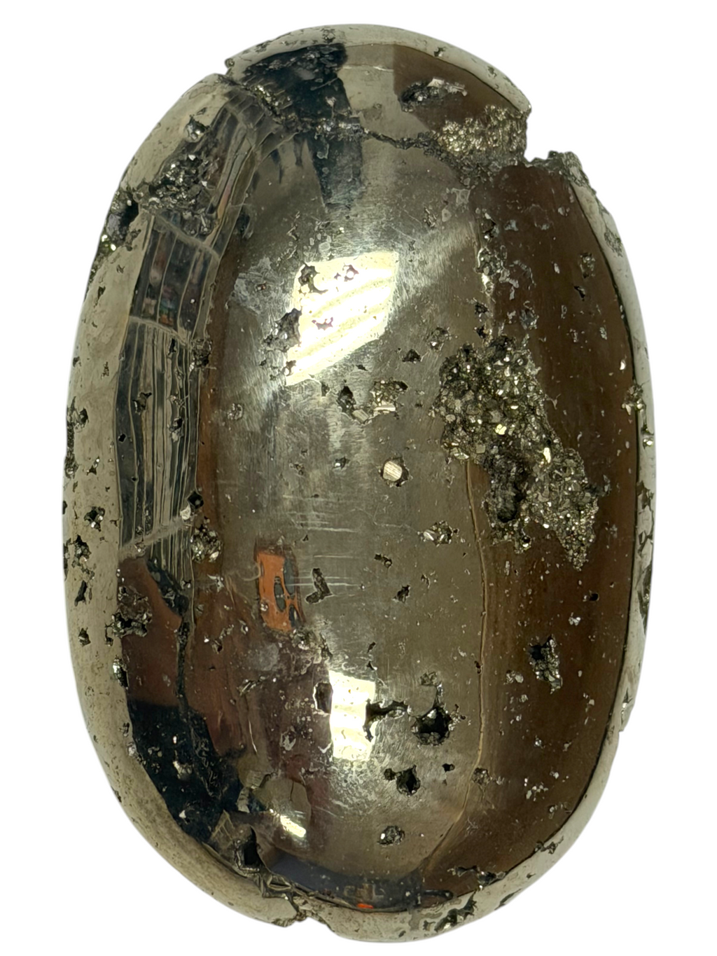 Pyrite Palm Stone
