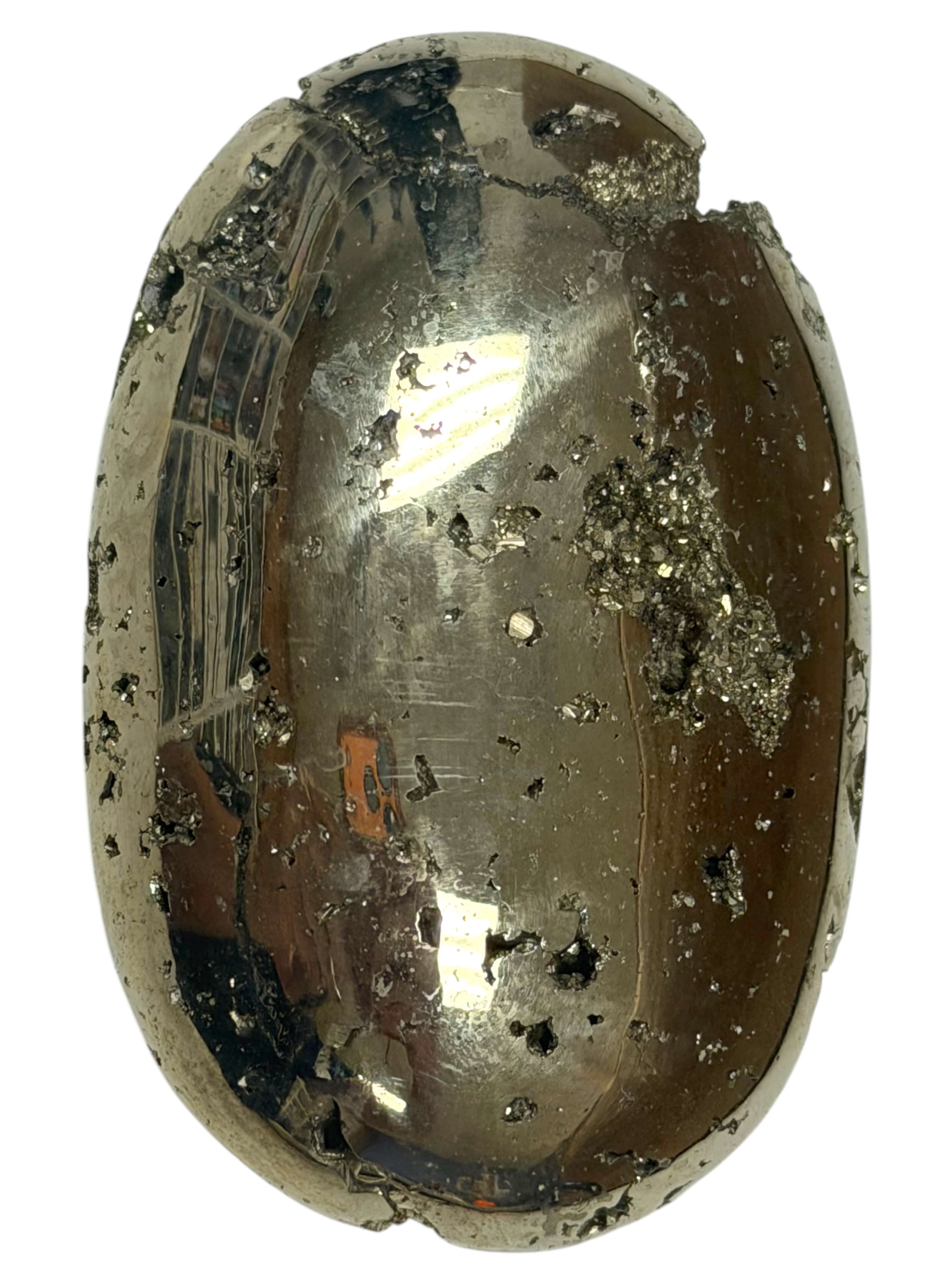 Pyrite Palm Stone