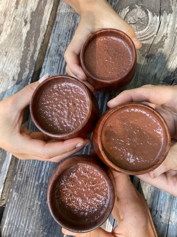 Cacao Cups | Sustainably Harvested Wood Cacao Ceremony