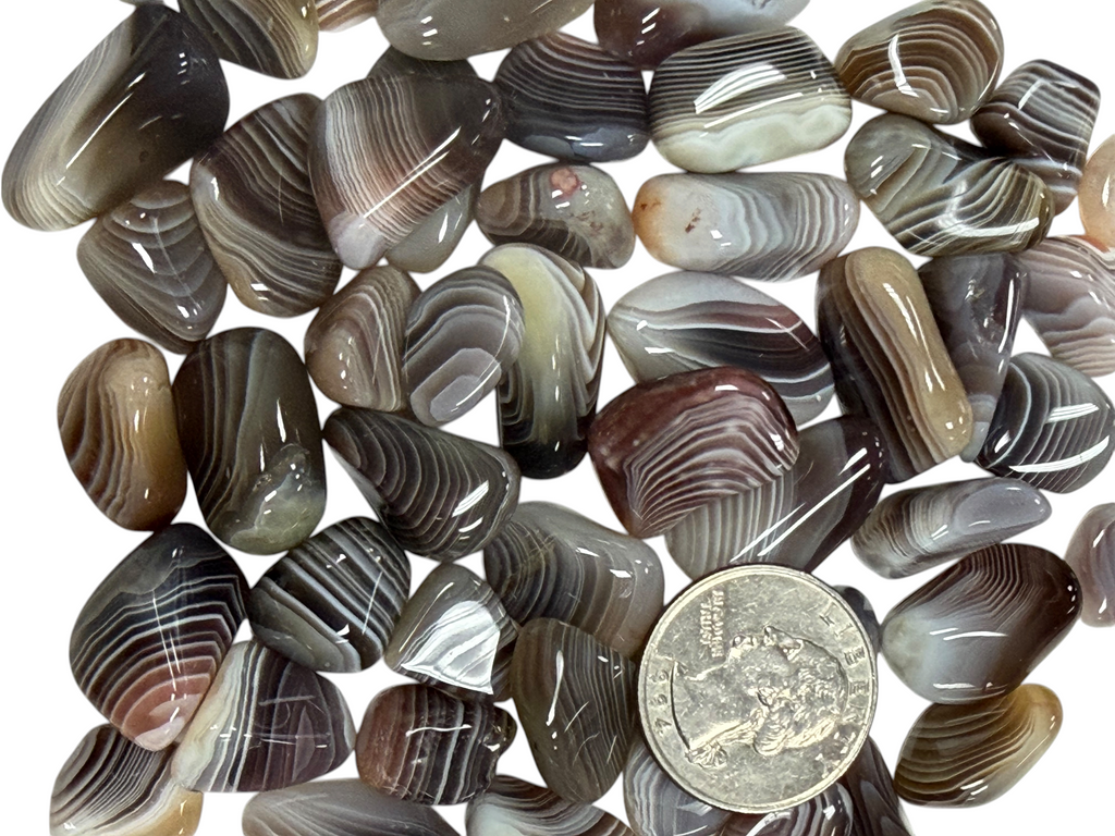 Botswana Agate Small Tumbled