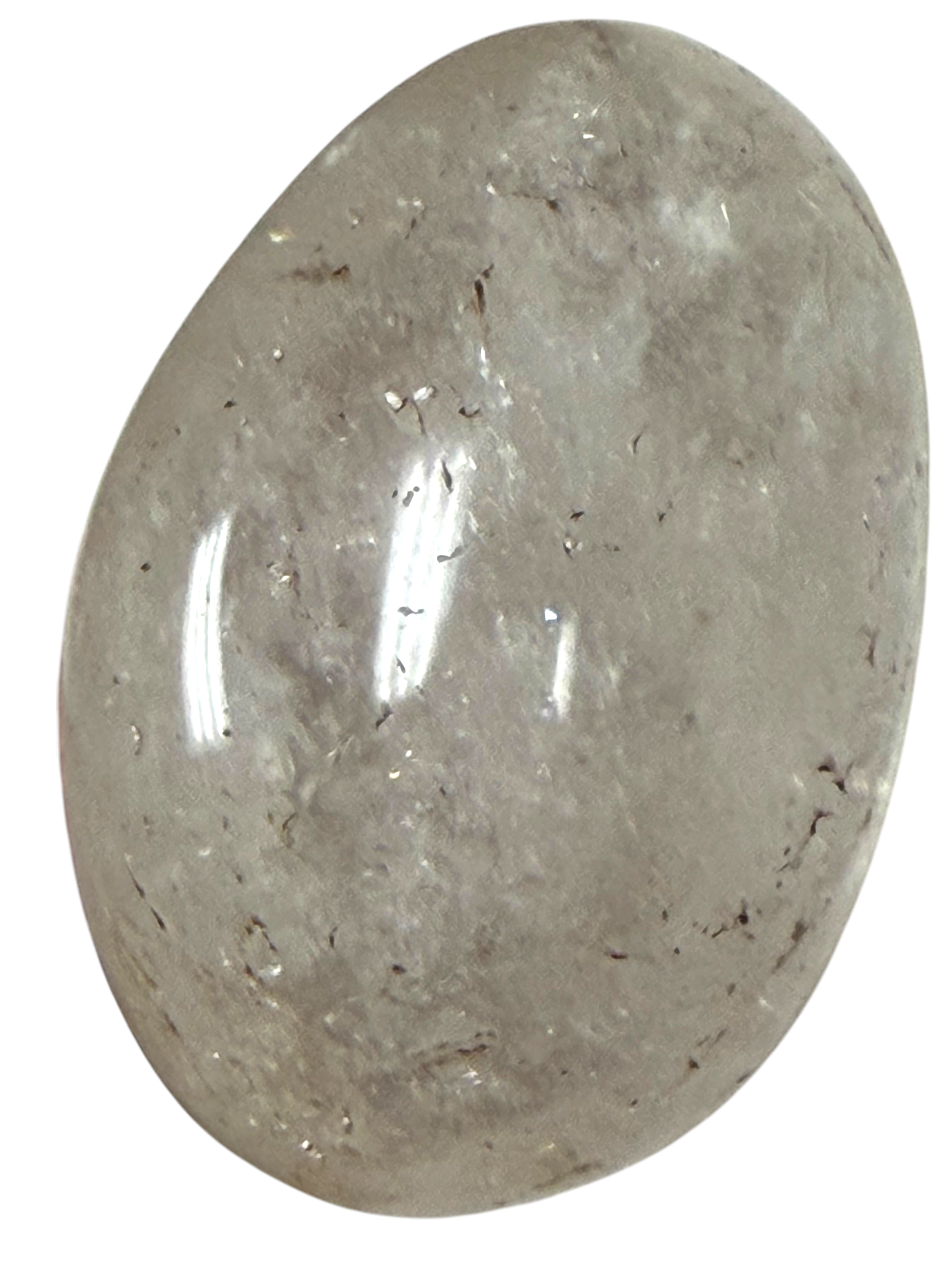 Clear Quartz Palm Stone