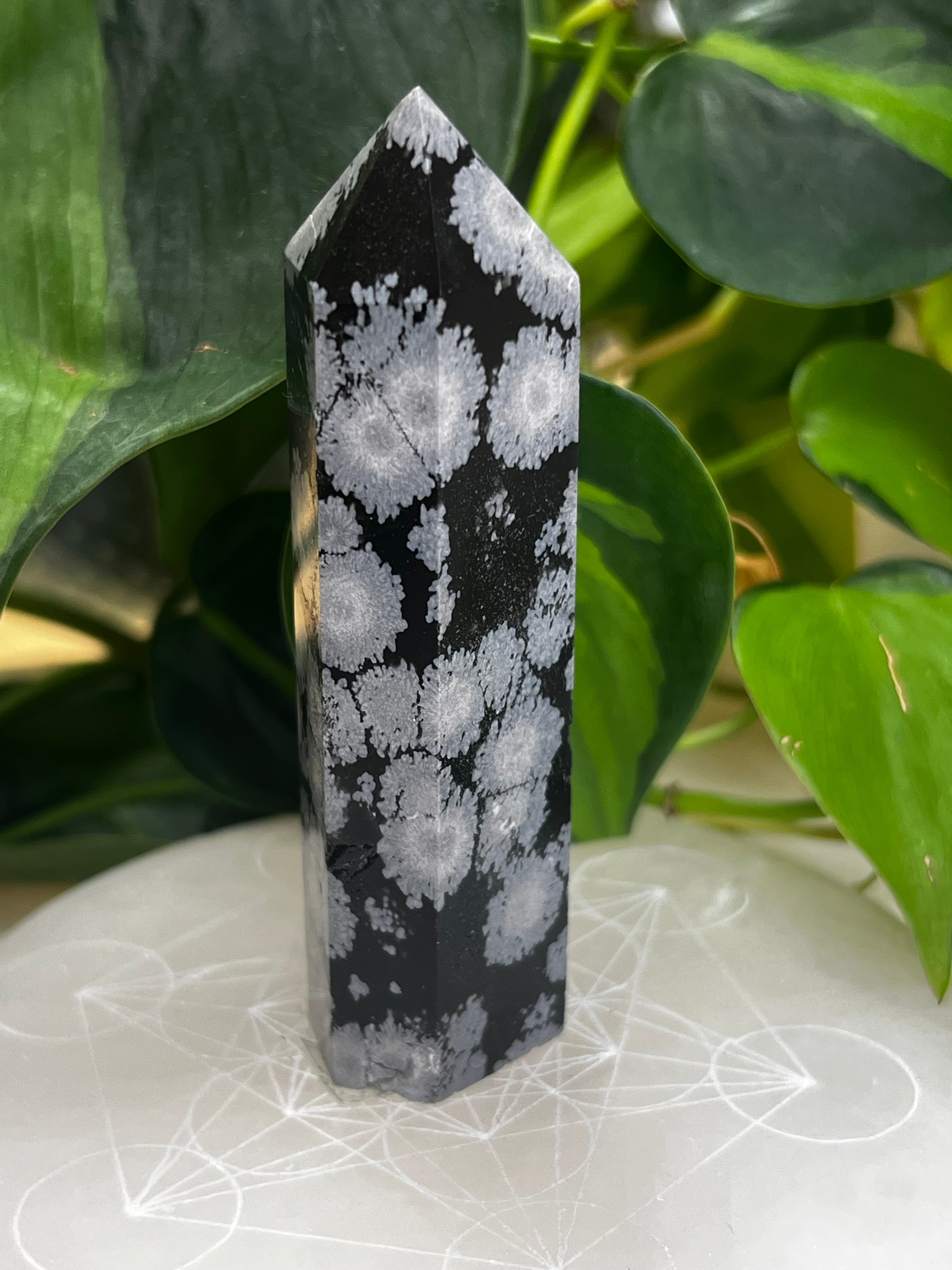 Snowflake Obsidian Tower