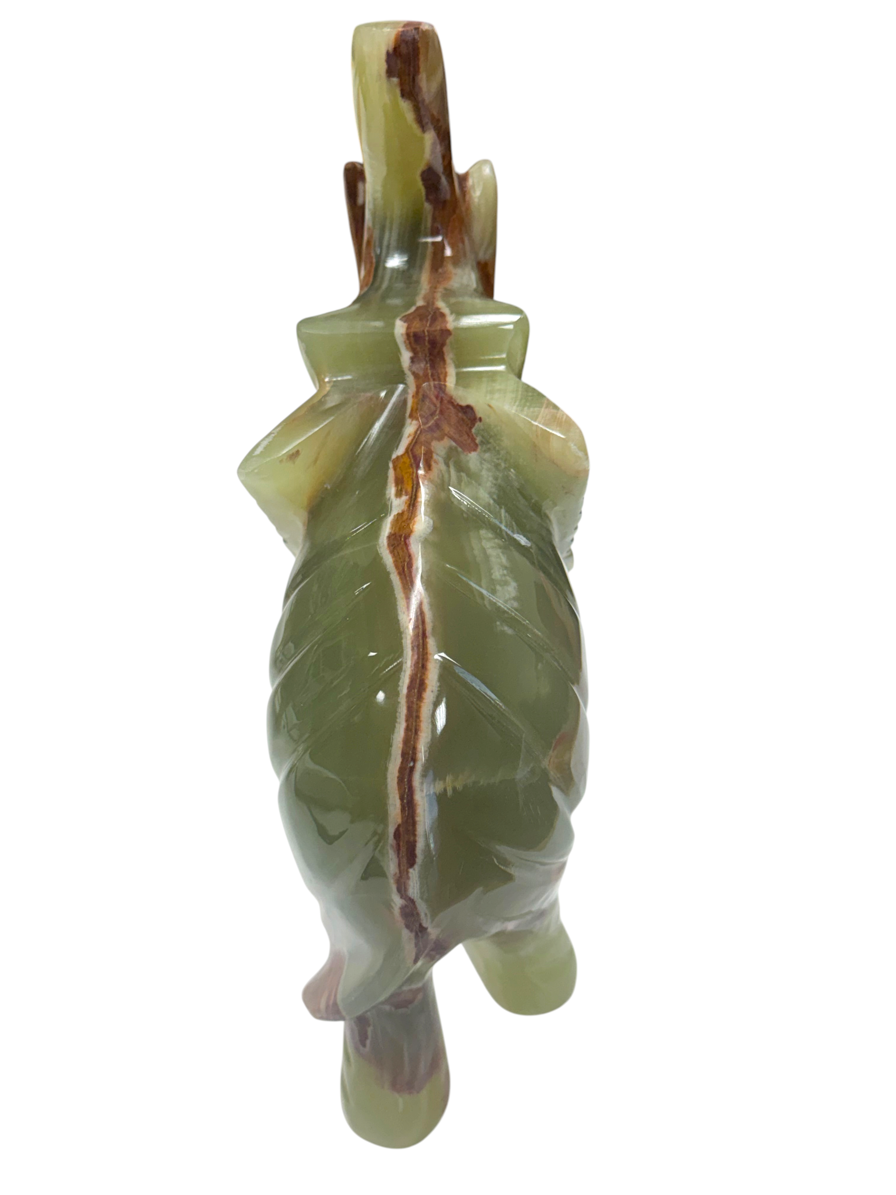 Green Onyx Elephant