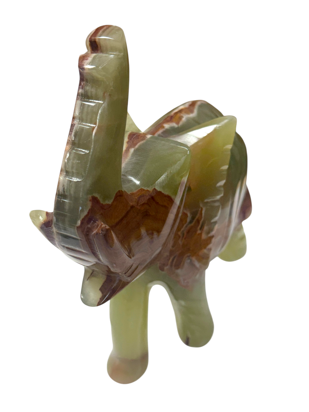 Green Onyx Elephant
