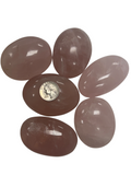 Rose Quartz Palm Stone