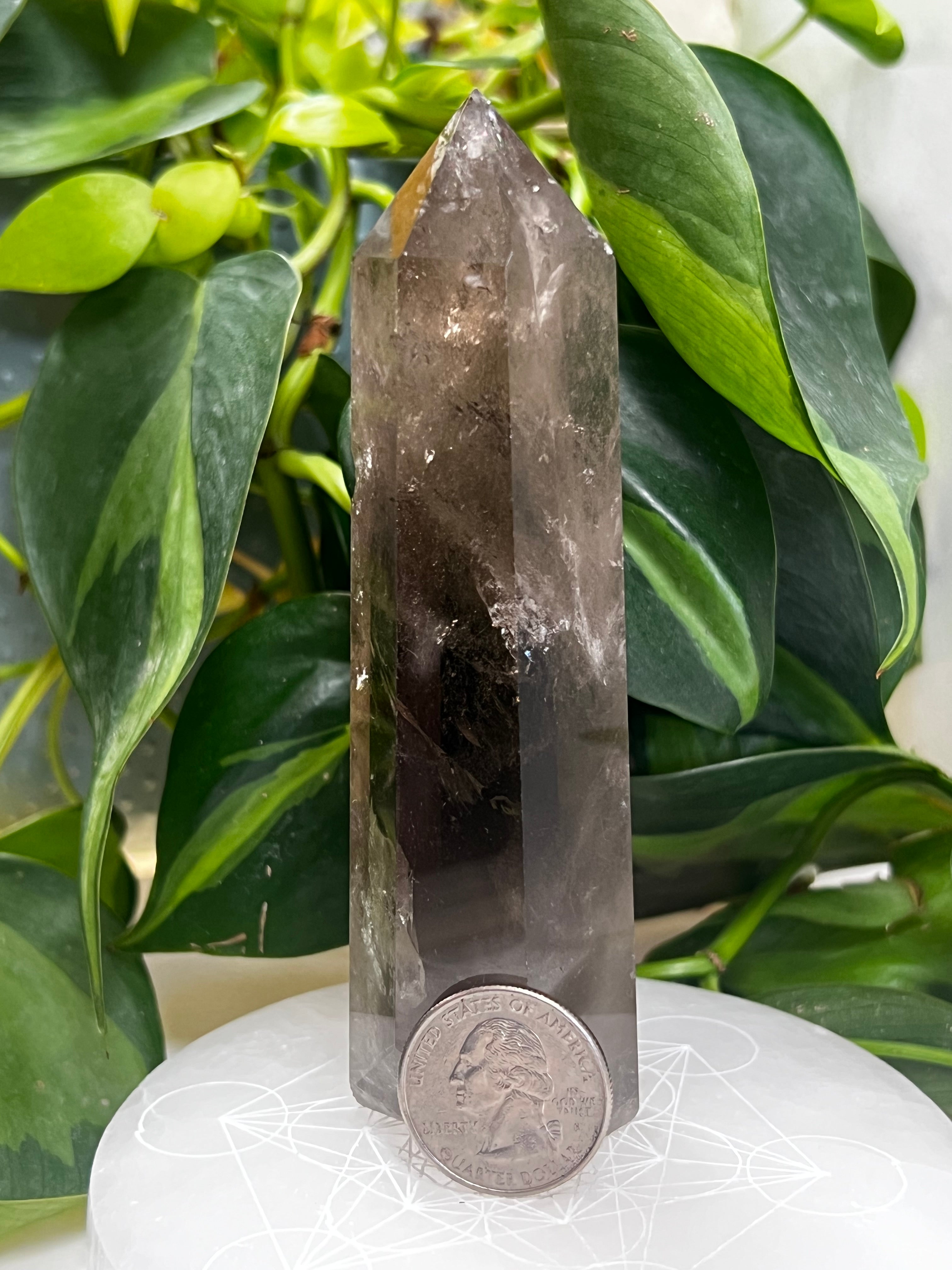 Smoky Quartz Tower