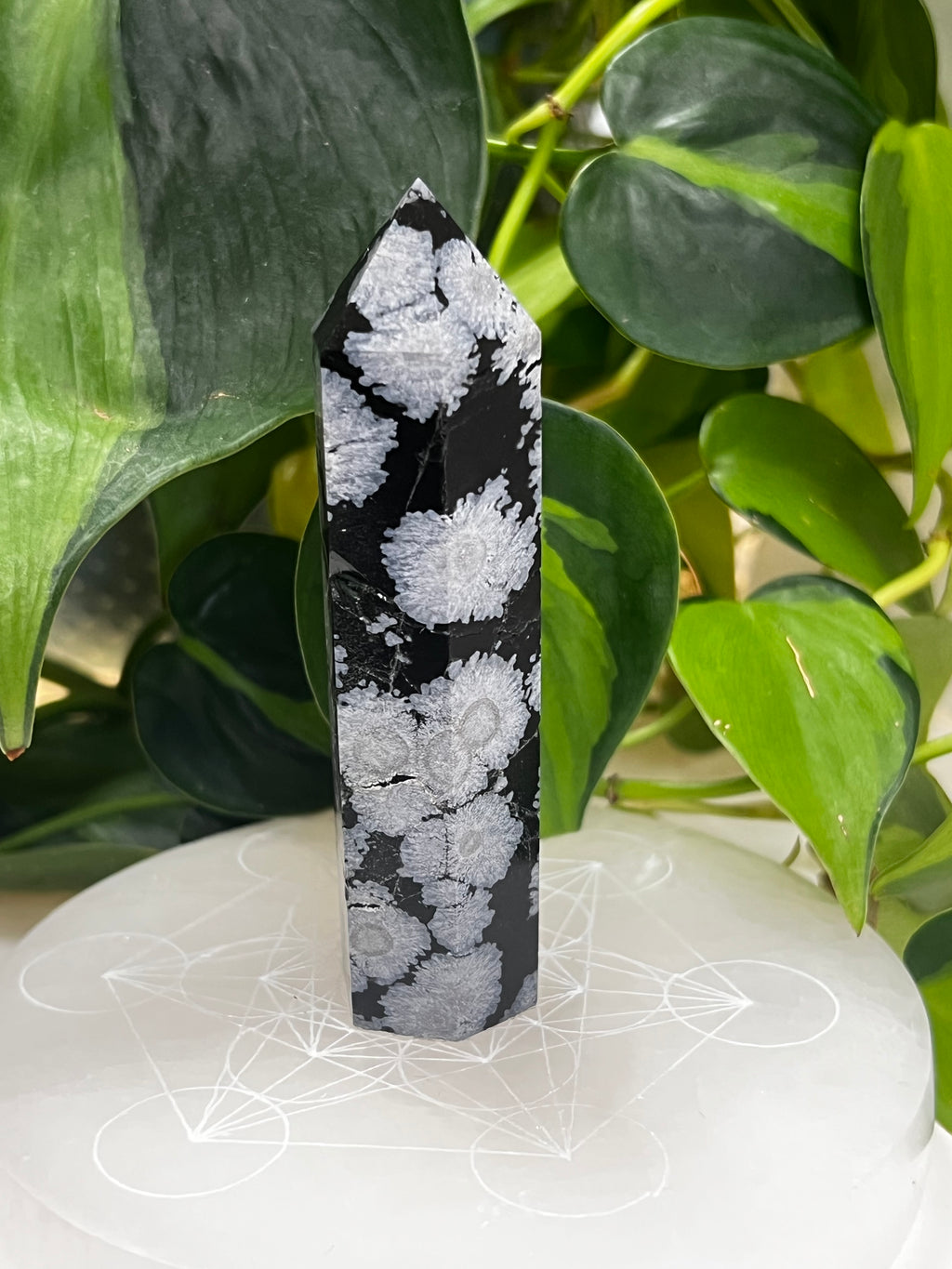 Snowflake Obsidian Tower