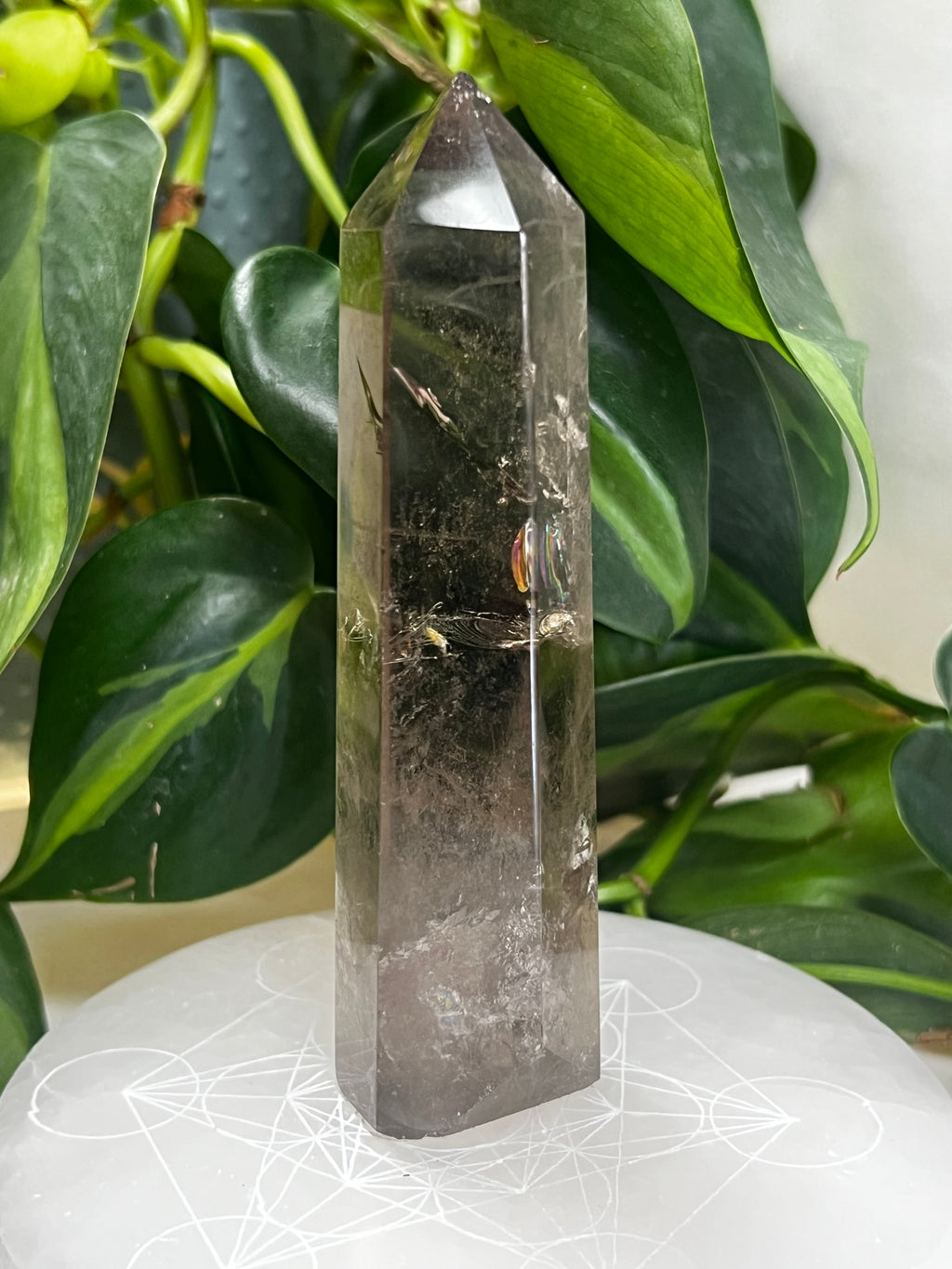Smoky Quartz Tower