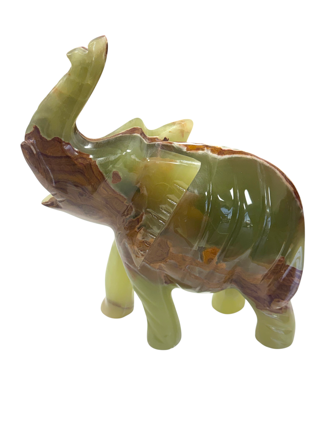 Green Onyx Elephant