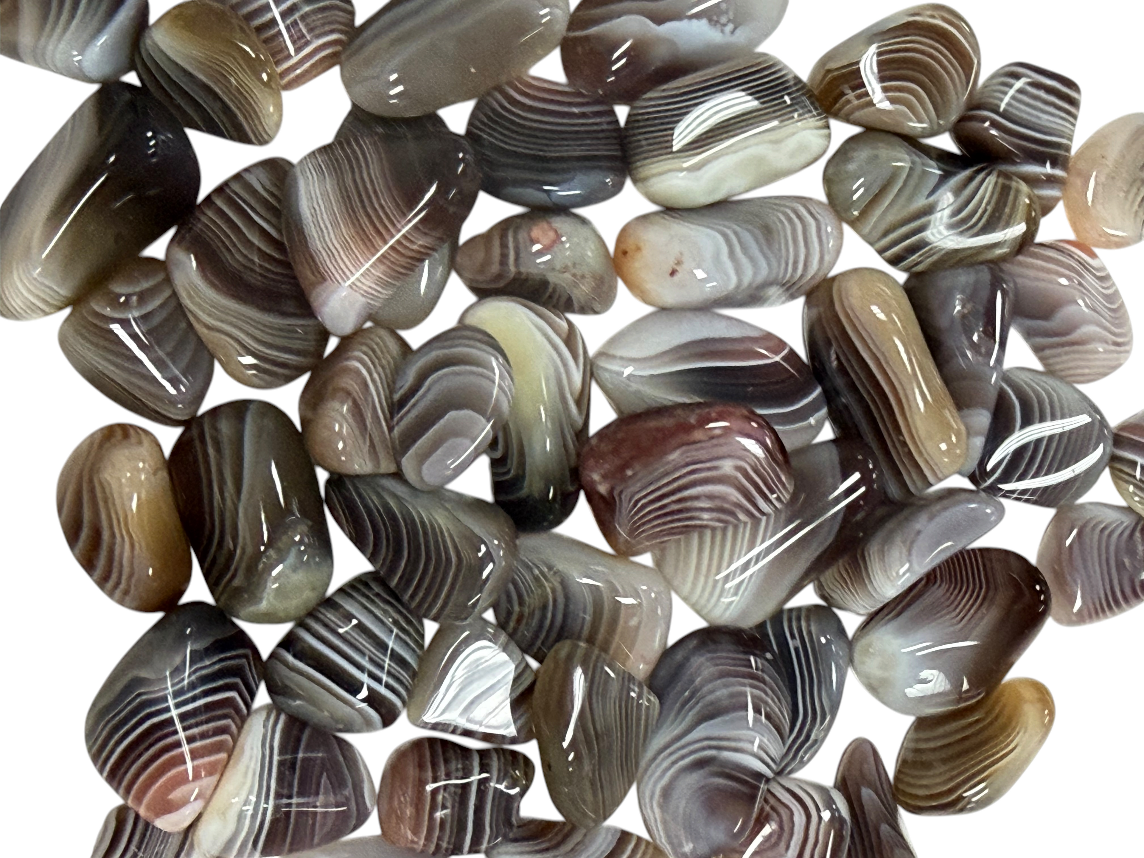 Botswana Agate Small Tumbled