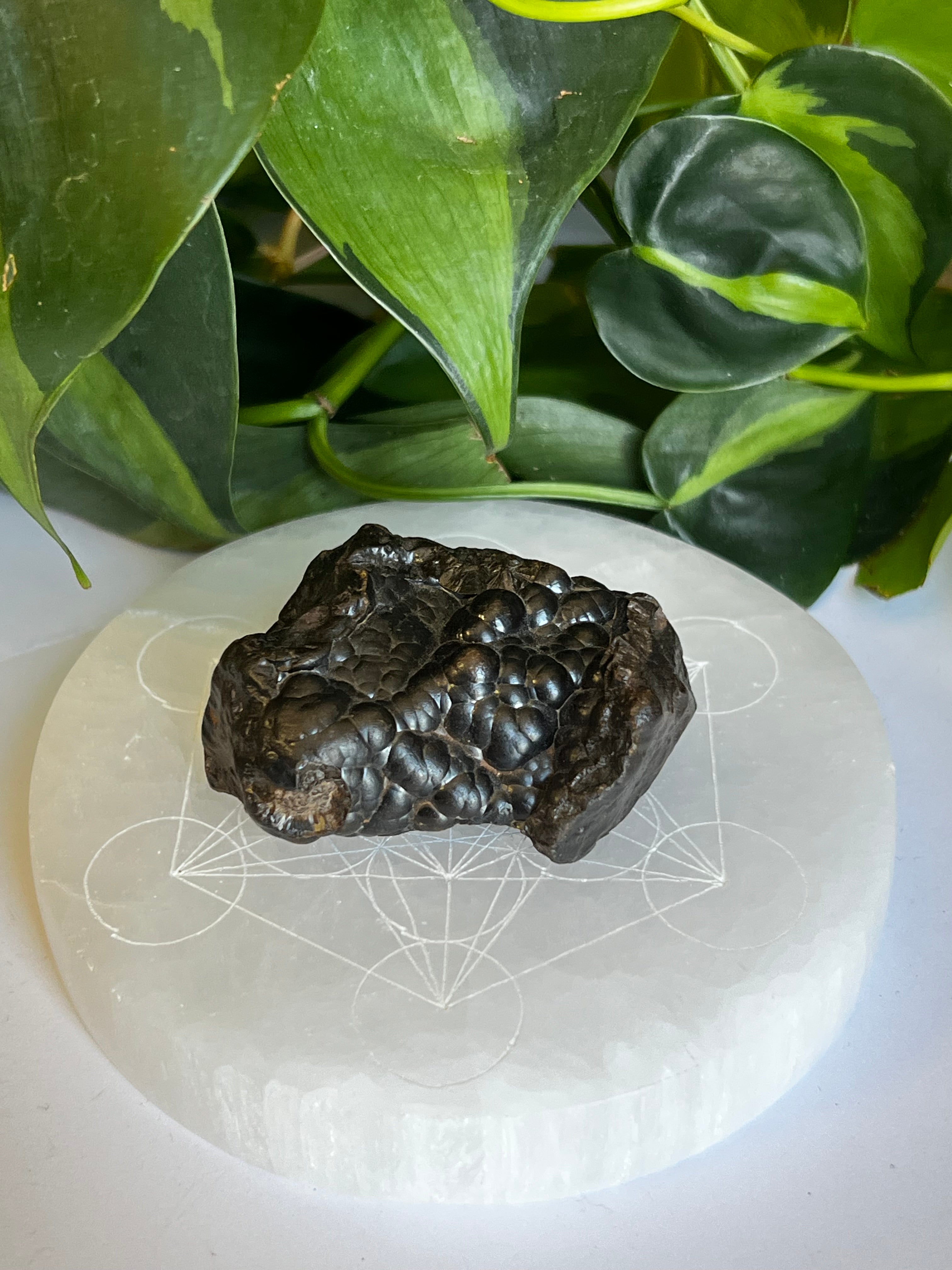 Raw Bubble Hematite