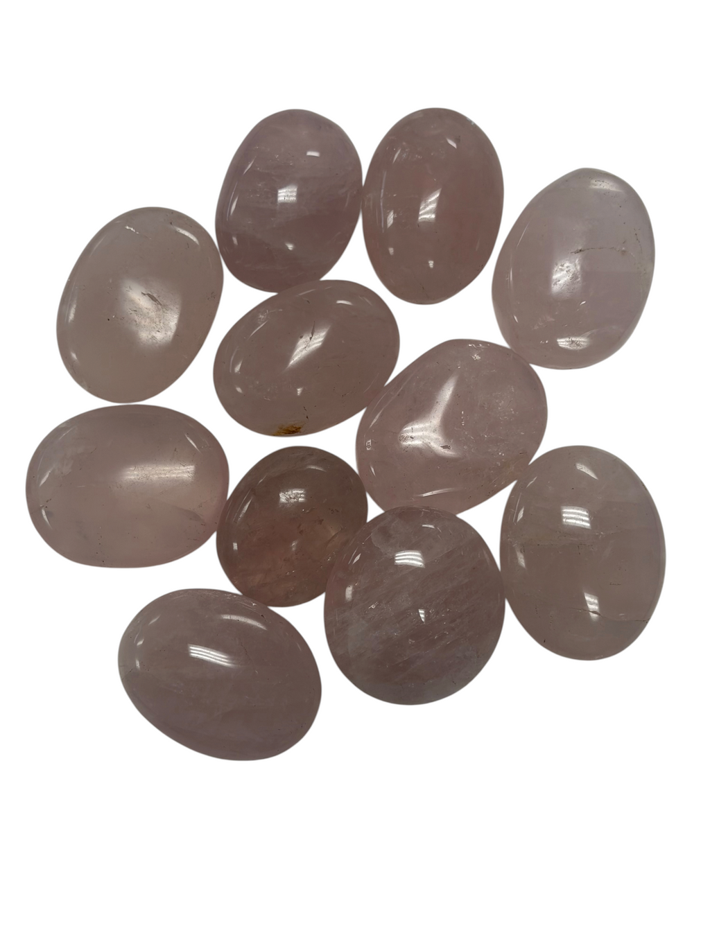 Rose Quartz Palm Stone