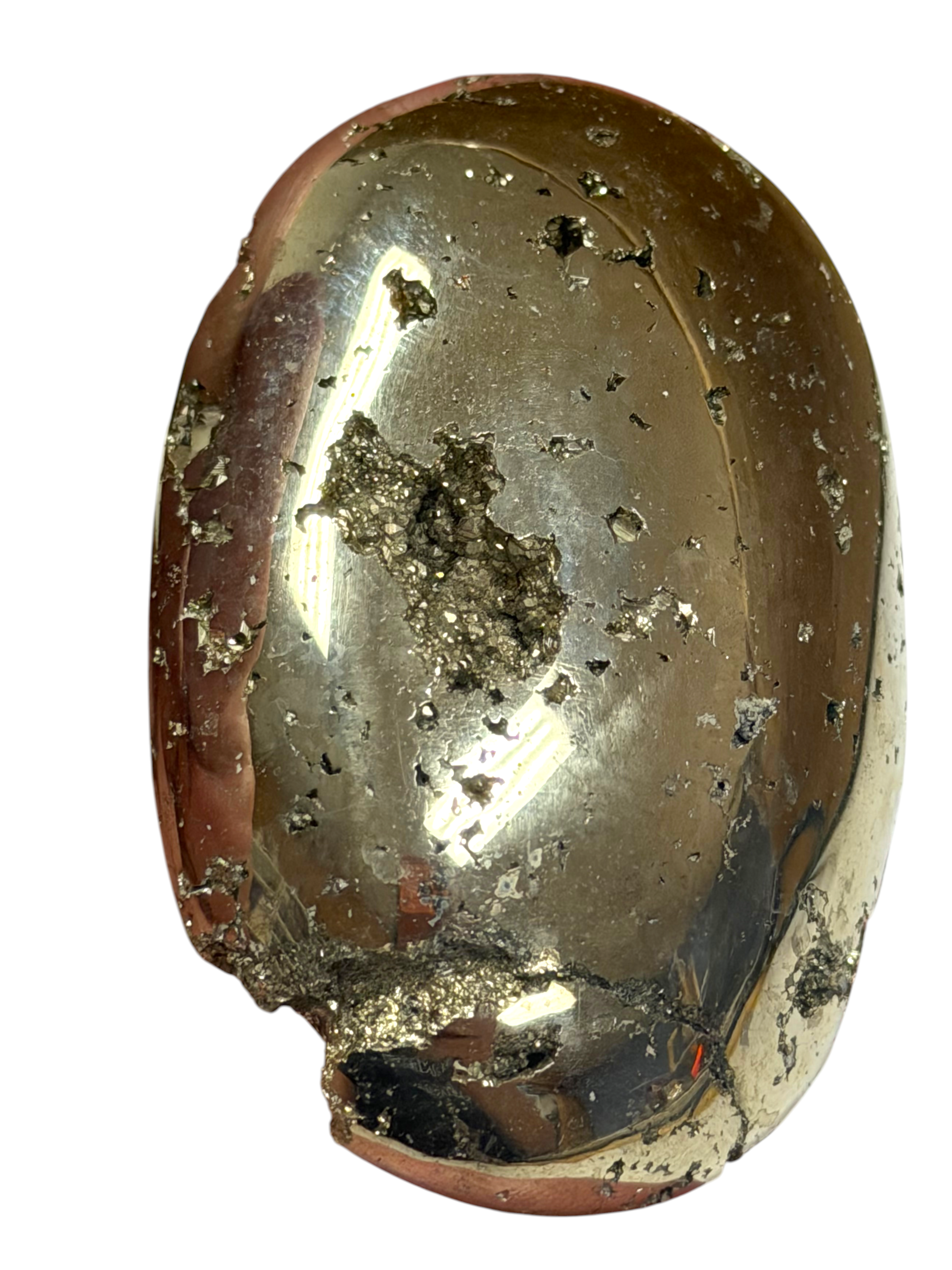 Pyrite Palm Stone