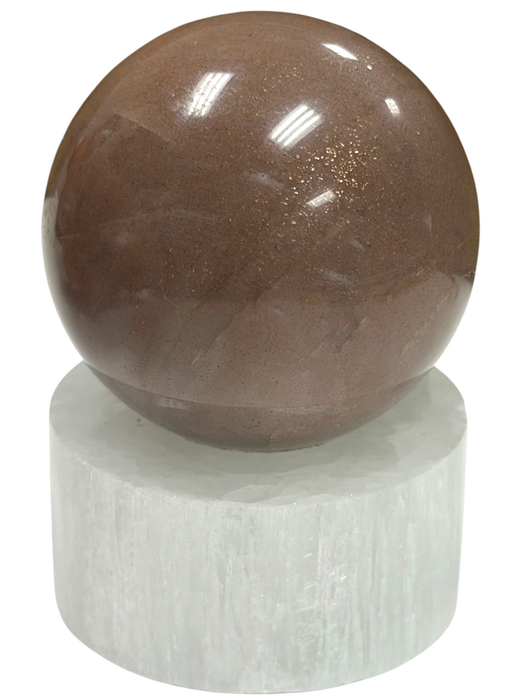 Chocolate Moonstone Sphere 40mm